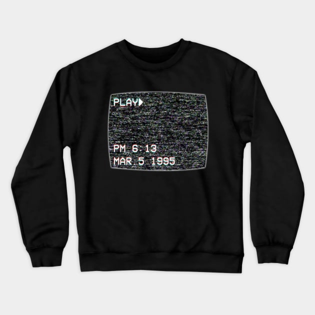VHS Nostalgia Crewneck Sweatshirt by CacklingPumpkins